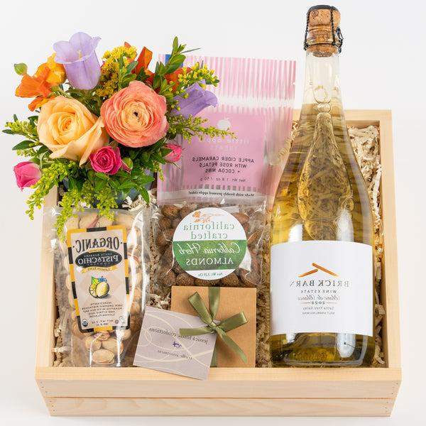 Classic Celebration Gift Box with Flowers